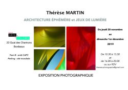 EXPOSITION PHOTOGRAPHIQUE